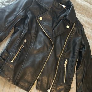 Miss Selfridge Faux Leather Jacket